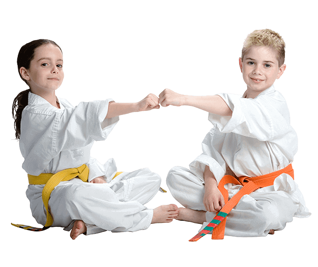 Martial Arts Lessons for Kids in Norwood NJ - Kids Greeting Happy Footer Banner