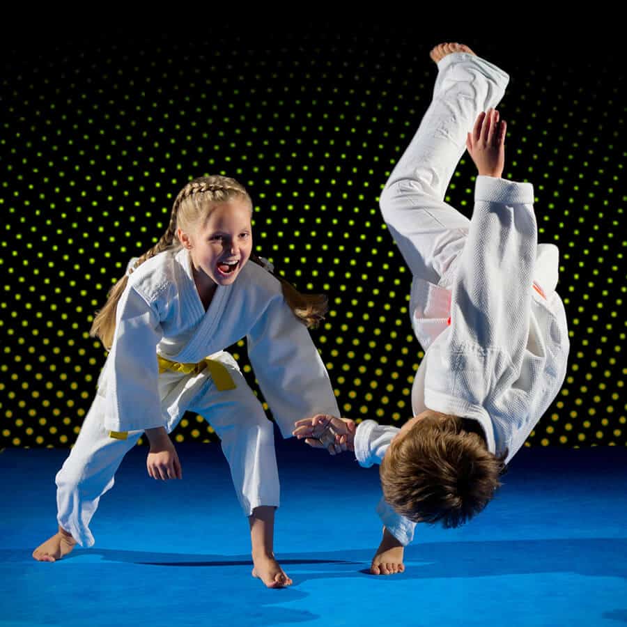 Martial Arts Lessons for Kids in Norwood NJ - Judo Toss Kids Girl