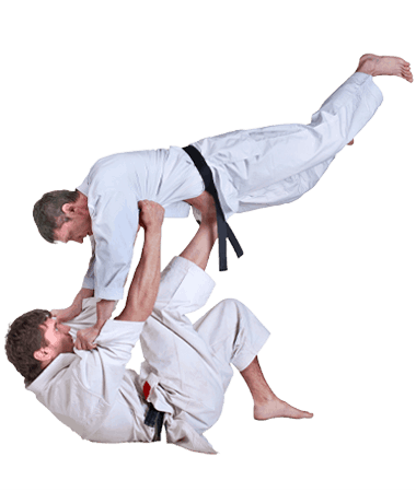Brazilian Jiu Jitsu Lessons for Adults in Norwood NJ - BJJ Floor Throw Men